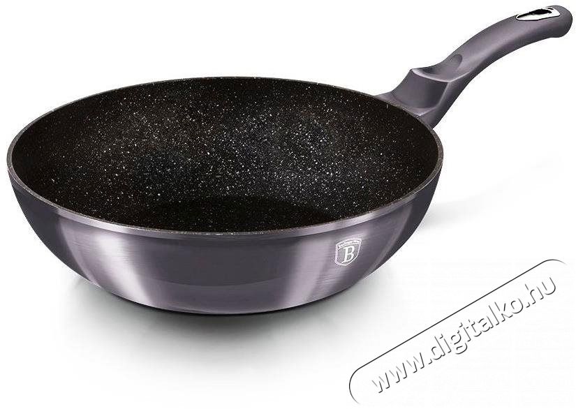 Berlinger Haus Carbon PRO Line Wok m&aacute;rv&aacute;ny fel&uuml;lettel, 28 cm Konyhai term&eacute;kek - Ed&eacute;ny - Wok serpenyő - 523994