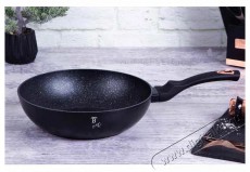 Berlinger Haus WOK serpenyő m&aacute;rv&aacute;ny fel&uuml;lettel 28cm Black Rose Collection BH-1638 Konyhai term&eacute;kek - Ed&eacute;ny - Wok serpenyő - 529280