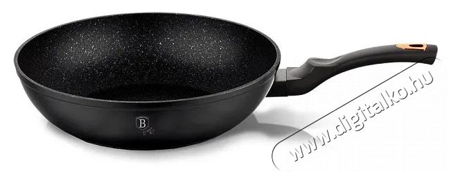 Berlinger Haus WOK serpenyő m&aacute;rv&aacute;ny fel&uuml;lettel 28cm Black Rose Collection BH-1638 Konyhai term&eacute;kek - Ed&eacute;ny - Wok serpenyő - 529280