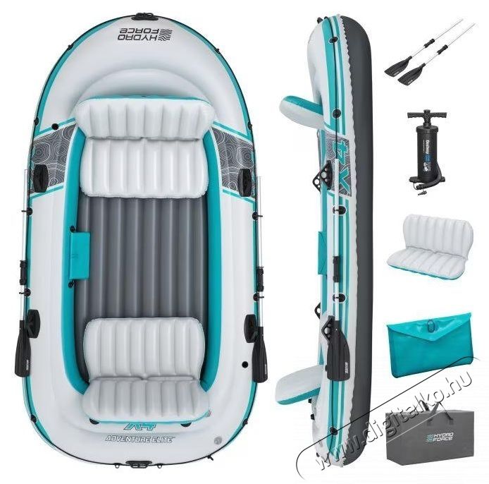 Bestway Hydro-Force Adventure Elite X4 felf&uacute;jhat&oacute; cs&oacute;nak k&eacute;szlet, maxim&aacute;lis s&uacute;ly H&aacute;ztart&aacute;s / Otthon / K&uuml;lt&eacute;r - J&aacute;t&eacute;k / Sport - V&iacute;zi j&aacute;t&eacute;k - 533024