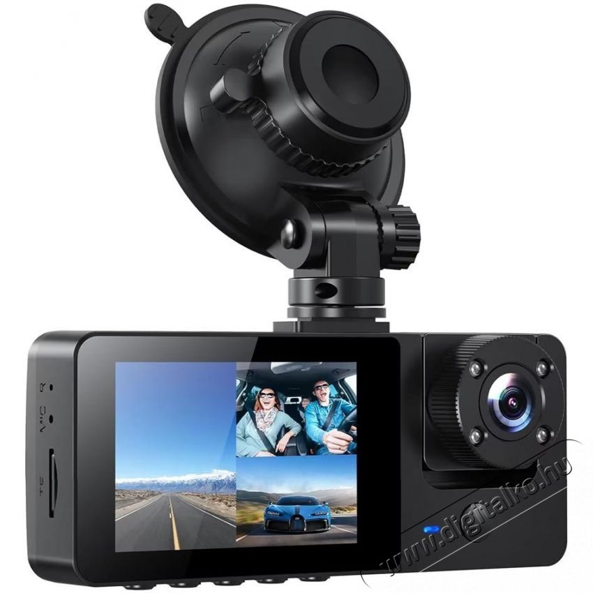 BestSee M22 Pro aut&oacute; műszerfali kamera F&eacute;nyk&eacute;pezőg&eacute;p / kamera - Aut&oacute;s fed&eacute;lzeti kamera - 534879