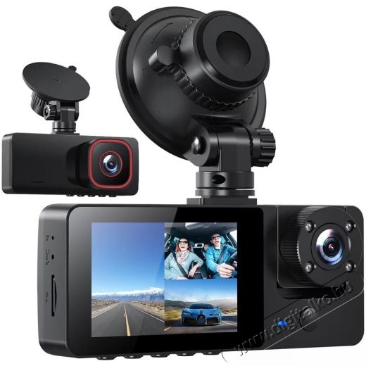 BestSee M22 Pro aut&oacute; műszerfali kamera F&eacute;nyk&eacute;pezőg&eacute;p / kamera - Aut&oacute;s fed&eacute;lzeti kamera - 534879