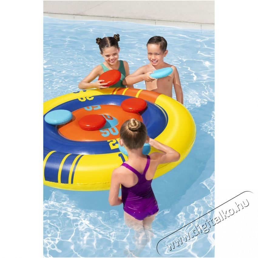 Bestway &Phi;55 /&Phi;1.40m Disc Champion felf&uacute;jhat&oacute; medencej&aacute;t&eacute;k H&aacute;ztart&aacute;s / Otthon / K&uuml;lt&eacute;r - J&aacute;t&eacute;k / Sport - V&iacute;zi j&aacute;t&eacute;k - 534887