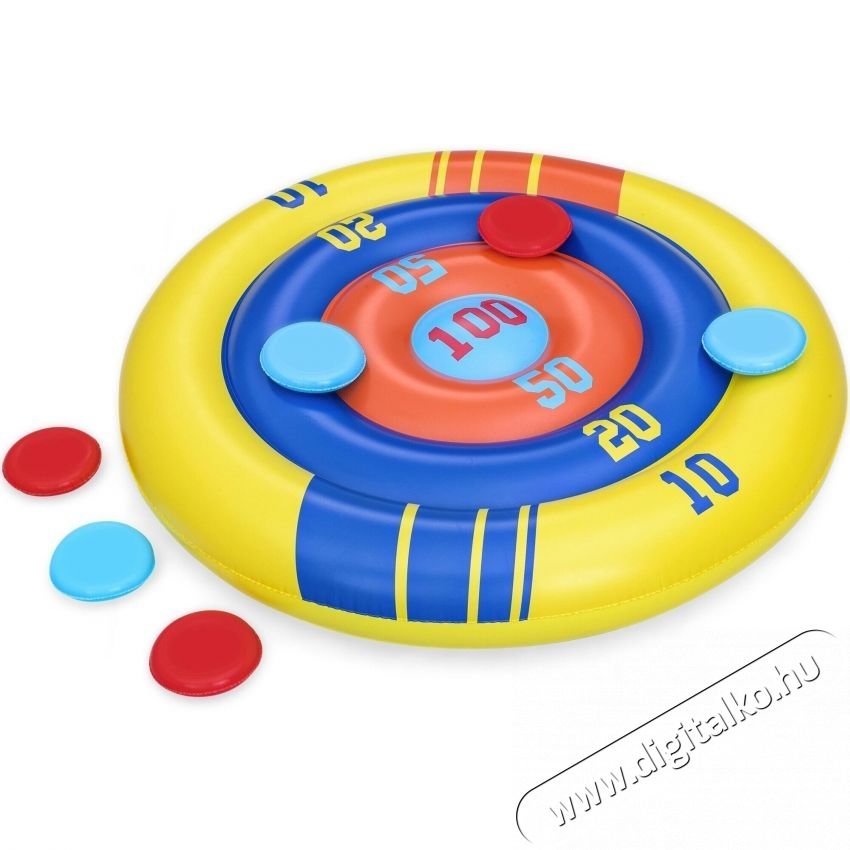 Bestway &Phi;55 /&Phi;1.40m Disc Champion felf&uacute;jhat&oacute; medencej&aacute;t&eacute;k H&aacute;ztart&aacute;s / Otthon / K&uuml;lt&eacute;r - J&aacute;t&eacute;k / Sport - V&iacute;zi j&aacute;t&eacute;k - 534887