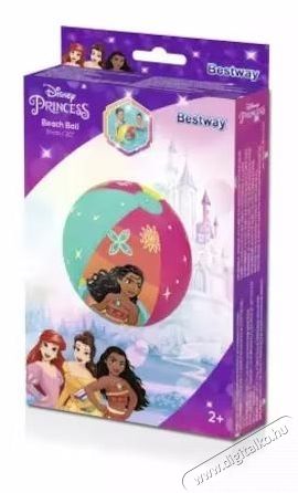 Bestway felf&uacute;jhat&oacute; labda - Disney hercegnők, 51 cm H&aacute;ztart&aacute;s / Otthon / K&uuml;lt&eacute;r - J&aacute;t&eacute;k / Sport - Szabadt&eacute;ri j&aacute;t&eacute;k - 538299
