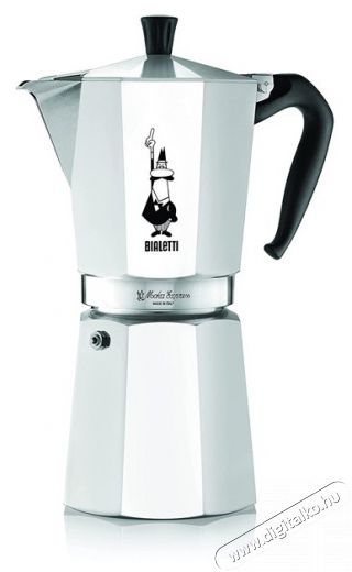 Bialetti Moka Express 12 szem&eacute;lyes kotyog&oacute;s k&aacute;v&eacute;főző - inox Konyhai term&eacute;kek - K&aacute;v&eacute;főző / k&aacute;v&eacute;&ouml;rlő / kieg&eacute;sz&iacute;tő - Kotyog&oacute; k&aacute;v&eacute;főző - 384754