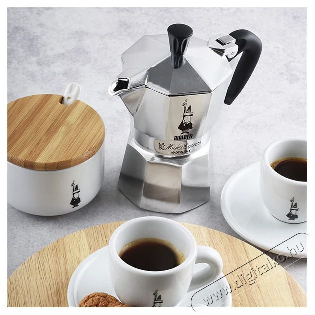 Bialetti Moka Express 12 szem&eacute;lyes kotyog&oacute;s k&aacute;v&eacute;főző - inox Konyhai term&eacute;kek - K&aacute;v&eacute;főző / k&aacute;v&eacute;&ouml;rlő / kieg&eacute;sz&iacute;tő - Kotyog&oacute; k&aacute;v&eacute;főző - 384754