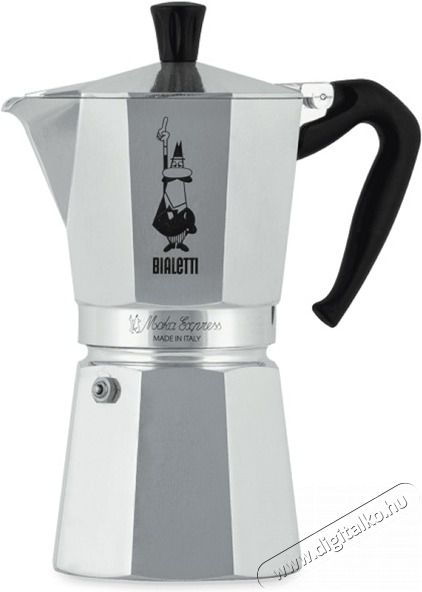 Bialetti 1 Handle Mokka Express 18 szem&eacute;lyes Konyhai term&eacute;kek - K&aacute;v&eacute;főző / k&aacute;v&eacute;&ouml;rlő / kieg&eacute;sz&iacute;tő - Kotyog&oacute; k&aacute;v&eacute;főző - 330810