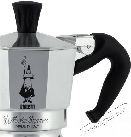 Bialetti 1 Handle Mokka Express 18 szem&eacute;lyes Konyhai term&eacute;kek - K&aacute;v&eacute;főző / k&aacute;v&eacute;&ouml;rlő / kieg&eacute;sz&iacute;tő - Kotyog&oacute; k&aacute;v&eacute;főző - 330810