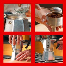 Bialetti 1 Handle Mokka Express 18 szem&eacute;lyes Konyhai term&eacute;kek - K&aacute;v&eacute;főző / k&aacute;v&eacute;&ouml;rlő / kieg&eacute;sz&iacute;tő - Kotyog&oacute; k&aacute;v&eacute;főző - 330810