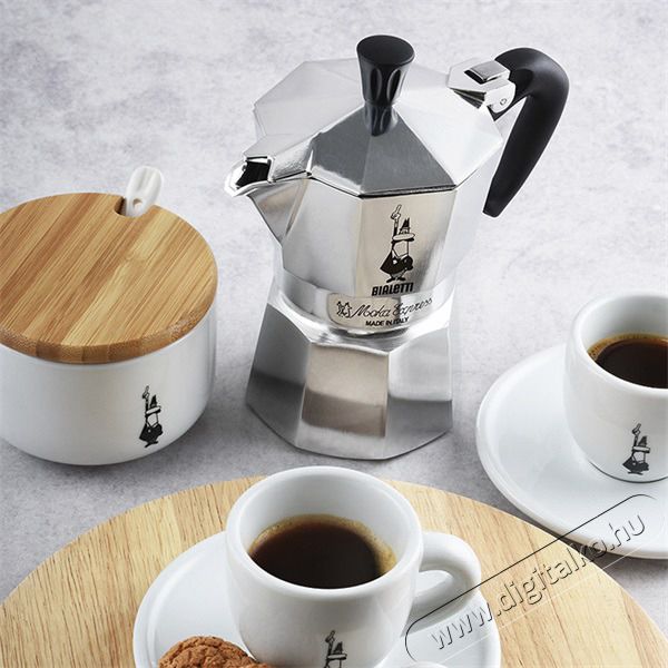 Bialetti 1 Handle Mokka Express 18 szem&eacute;lyes Konyhai term&eacute;kek - K&aacute;v&eacute;főző / k&aacute;v&eacute;&ouml;rlő / kieg&eacute;sz&iacute;tő - Kotyog&oacute; k&aacute;v&eacute;főző - 330810