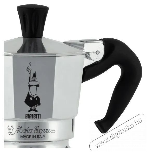 Bialetti Moka Express 4 adagos kotyog&oacute; Konyhai term&eacute;kek - K&aacute;v&eacute;főző / k&aacute;v&eacute;&ouml;rlő / kieg&eacute;sz&iacute;tő - Kotyog&oacute; k&aacute;v&eacute;főző - 502050