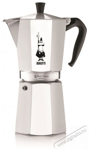 Bialetti Moka Express 18 adag, alum&iacute;nium Konyhai term&eacute;kek - K&aacute;v&eacute;főző / k&aacute;v&eacute;&ouml;rlő / kieg&eacute;sz&iacute;tő - Kotyog&oacute; k&aacute;v&eacute;főző - 524347