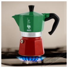 Bialetti Moka Express ITALIA, hatszem&eacute;lyes Konyhai term&eacute;kek - K&aacute;v&eacute;főző / k&aacute;v&eacute;&ouml;rlő / kieg&eacute;sz&iacute;tő - Kotyog&oacute; k&aacute;v&eacute;főző - 524353