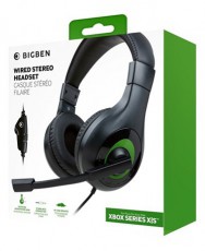 BigBen V1 Xbox Series S/X sztereo fekete gamer headset Audio-Video / Hifi / Multim&eacute;dia - F&uuml;l &eacute;s Fejhallgat&oacute;k - Fejhallgat&oacute; mikrofonnal / headset - 461015