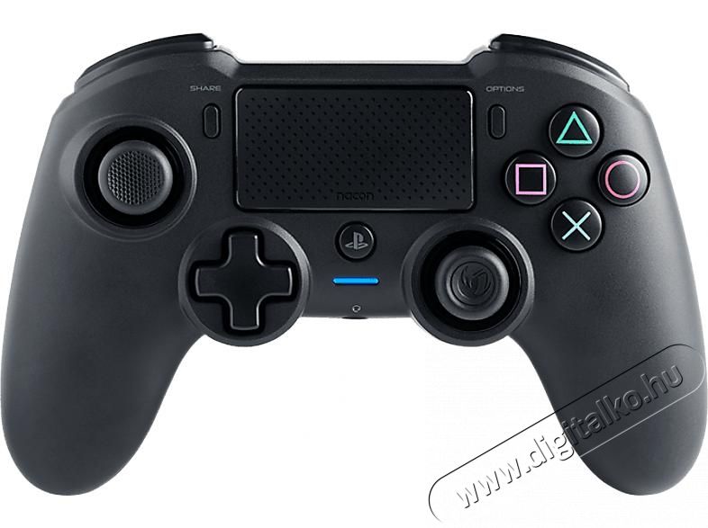 BigBen Nacon aszimmetrikus PS4 vezet&eacute;k n&eacute;lk&uuml;li fekete kontroller Iroda &eacute;s sz&aacute;m&iacute;t&aacute;stechnika - J&aacute;t&eacute;k konzol - Kontroller - 447419