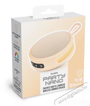BigBen 2809239 Party Nano vezet&eacute;k n&eacute;lk&uuml;li vil&aacute;g&iacute;t&oacute; narancs Bluetooth hangsz&oacute;r&oacute; Audio-Video / Hifi / Multim&eacute;dia - Hordozhat&oacute;, vezet&eacute;k n&eacute;lk&uuml;li / bluetooth hangsug&aacute;rz&oacute; - Hordozhat&oacute;, vezet&eacute;k n&eacute;lk&uuml;li / bluetooth hangsug&aacute;rz&oacute; - 508947