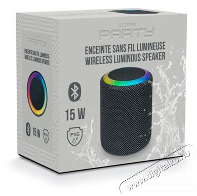 BigBen 2809242 Party 15W vezet&eacute;k n&eacute;lk&uuml;li vil&aacute;g&iacute;t&oacute; Bluetooth hangsz&oacute;r&oacute; Audio-Video / Hifi / Multim&eacute;dia - Hordozhat&oacute;, vezet&eacute;k n&eacute;lk&uuml;li / bluetooth hangsug&aacute;rz&oacute; - Hordozhat&oacute;, vezet&eacute;k n&eacute;lk&uuml;li / bluetooth hangsug&aacute;rz&oacute; - 513817