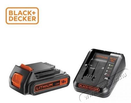 Black and Decker BDC1A15-QW AKKUMUL&Aacute;TOR+T&Ouml;LTŐ H&aacute;ztart&aacute;s / Otthon / K&uuml;lt&eacute;r - Szersz&aacute;m - Li-ion akkumul&aacute;tor szersz&aacute;mokhoz - 487909