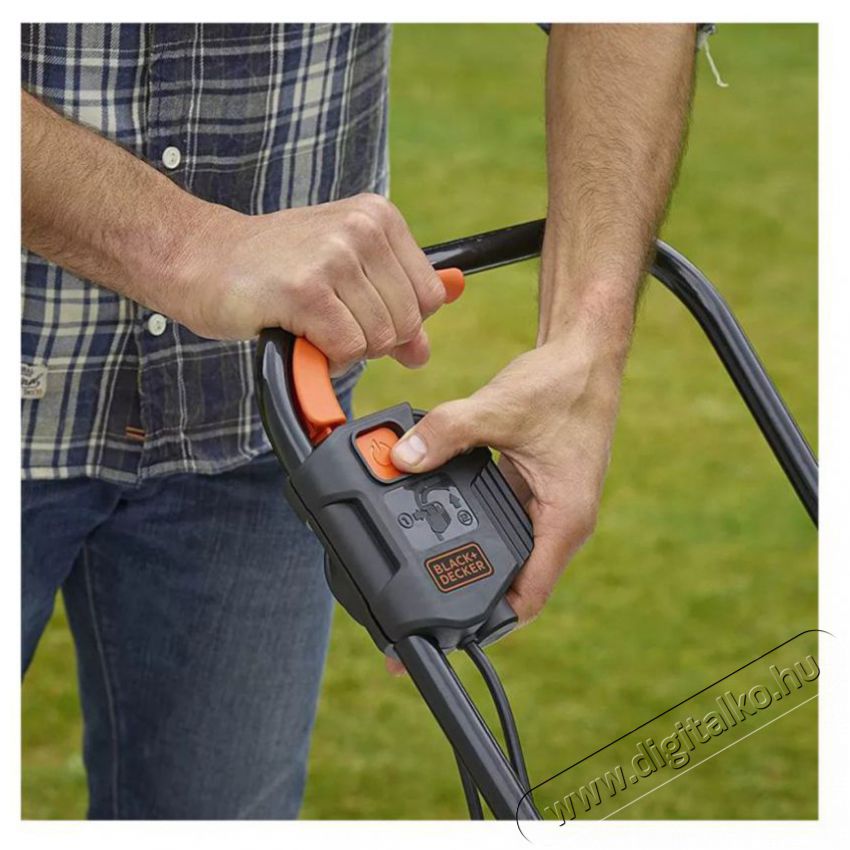Black and Decker Black & Decker BEMW451-QS elektromos fűny&iacute;r&oacute; H&aacute;ztart&aacute;s / Otthon / K&uuml;lt&eacute;r - K&uuml;lt&eacute;r / kerti term&eacute;k / grill - Fűny&iacute;r&oacute; / gyeplaz&iacute;t&oacute; - 508741