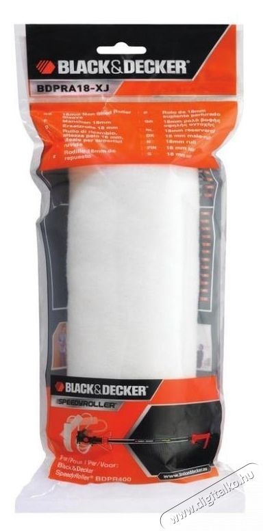 Black & Decker BDPR400 tartal&eacute;k henger, 18 mm H&aacute;ztart&aacute;s / Otthon / K&uuml;lt&eacute;r - K&uuml;lt&eacute;r / kerti term&eacute;k / grill - Kieg&eacute;sz&iacute;tő - 534906