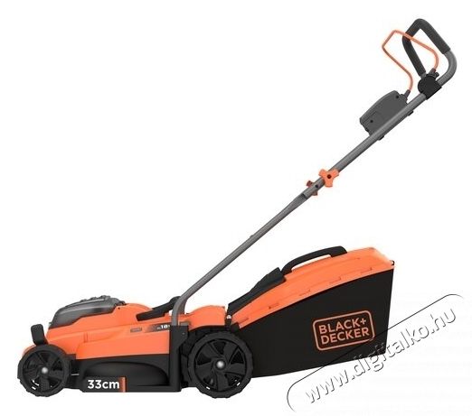 Black & Decker BCMW3318N-XJ Akkus fűny&iacute;r&oacute;, 33 cm, 35l-es fűgyűjtő tart&aacute;ly, akkuk &eacute;s t&ouml;ltő n&eacute;lk&uuml;l H&aacute;ztart&aacute;s / Otthon / K&uuml;lt&eacute;r - K&uuml;lt&eacute;r / kerti term&eacute;k / grill - Fűny&iacute;r&oacute; / gyeplaz&iacute;t&oacute; - 534916