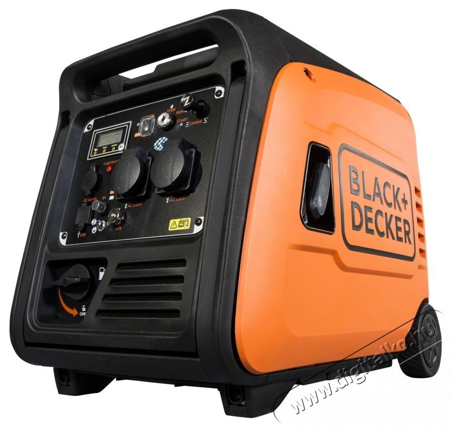 Black & Decker Gener&aacute;tor inverterrel, BXGNi4000E H&aacute;ztart&aacute;s / Otthon / K&uuml;lt&eacute;r - Szersz&aacute;m - &Aacute;ramfejlesztő - 534912