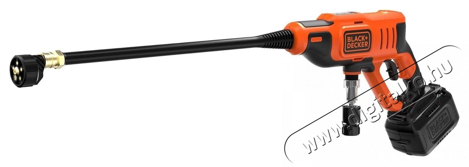 Black & Decker Akkumul&aacute;toros magasnyom&aacute;s&uacute; mos&oacute;, Black   Decker BCPC18D1-QW H&aacute;ztart&aacute;s / Otthon / K&uuml;lt&eacute;r - Tiszt&iacute;t&oacute; / mos&oacute; - Nagynyom&aacute;s&uacute; mos&oacute; - 534915