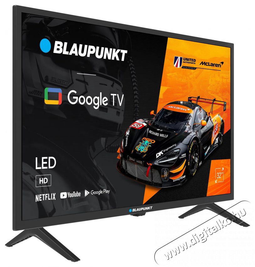 Blaupunkt 32WGC5520S Telev&iacute;zi&oacute;k - LED telev&iacute;zi&oacute; - 720p HD Ready felbont&aacute;s&uacute; - 504331