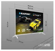 Blaupunkt 43UBG6010 Telev&iacute;zi&oacute;k - LED telev&iacute;zi&oacute; - UHD 4K felbont&aacute;s&uacute; - 511806