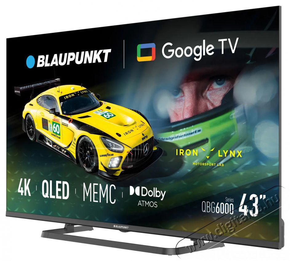 Blaupunkt 43QBG6000S Telev&iacute;zi&oacute; Telev&iacute;zi&oacute;k - LED telev&iacute;zi&oacute; - UHD 4K felbont&aacute;s&uacute; - 529295
