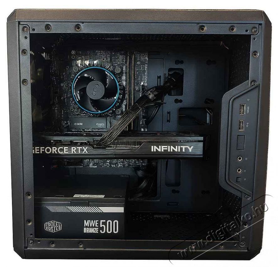 BLEU JOUR Gamer Asztali sz&aacute;m&iacute;t&oacute;g&eacute;p, Intel Core i5-12400F processzorral, ak&aacute;r 4.4GHz-ig, 16GB DDR5, 1TB SSD, NVIDIA GeForce RTX 5060 Ti 8GB GDDR7, Windows 11 Pro, Fekete Iroda &eacute;s sz&aacute;m&iacute;t&aacute;stechnika - Asztali sz&aacute;m&iacute;t&oacute;g&eacute;p - 536189