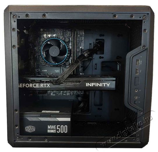 BLEU JOUR Gamer Asztali sz&aacute;m&iacute;t&oacute;g&eacute;p, Intel Core i5-12400F processzorral, ak&aacute;r 4.4GHz-ig, 16GB DDR5, 1TB SSD, NVIDIA GeForce RTX 5060 Ti 8GB GDDR7, Windows 11 Pro, Fekete Iroda &eacute;s sz&aacute;m&iacute;t&aacute;stechnika - Asztali sz&aacute;m&iacute;t&oacute;g&eacute;p - 536189