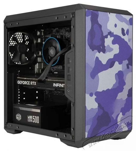 BLEU JOUR Gamer Asztali sz&aacute;m&iacute;t&oacute;g&eacute;p, Intel Core i5-12400F processzorral, ak&aacute;r 4.4GHz-ig, 16GB DDR5, 1TB SSD, NVIDIA GeForce RTX 5060 Ti 8GB GDDR7, Windows 11 Pro, Fekete Iroda &eacute;s sz&aacute;m&iacute;t&aacute;stechnika - Asztali sz&aacute;m&iacute;t&oacute;g&eacute;p - 536189