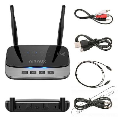 Blitzwolf Airaux Bluetooth V5.0 apt HD Bluetooth zene vevő &eacute;s fogad&oacute; egys&eacute;g egyben (2 in 1) - BlitzWolf Audio-Video / Hifi / Multim&eacute;dia - Hordozhat&oacute;, vezet&eacute;k n&eacute;lk&uuml;li / bluetooth hangsug&aacute;rz&oacute; - Kieg&eacute;sz&iacute;tő - 408782