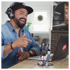 BLUE MICROPHONES Blue Yeti Nano USB, Shadow Grey Fot&oacute;-Vide&oacute; kieg&eacute;sz&iacute;tők - Mikrofon - &Eacute;nek &eacute;s hangszer mikrofon - 524372