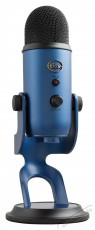 BLUE MICROPHONES Blue Yeti USB, Midnight Blue Fot&oacute;-Vide&oacute; kieg&eacute;sz&iacute;tők - Mikrofon - &Eacute;nek &eacute;s hangszer mikrofon - 524375