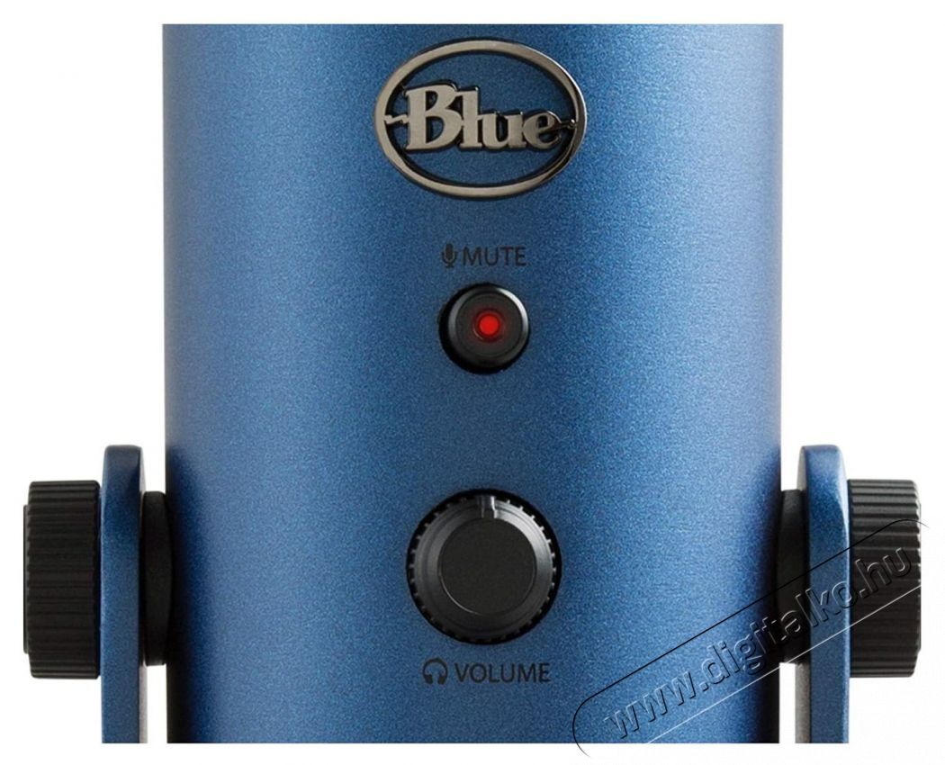BLUE MICROPHONES Blue Yeti USB, Midnight Blue Fot&oacute;-Vide&oacute; kieg&eacute;sz&iacute;tők - Mikrofon - &Eacute;nek &eacute;s hangszer mikrofon - 524375