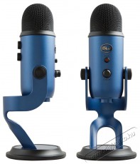 BLUE MICROPHONES Blue Yeti USB, Midnight Blue Fot&oacute;-Vide&oacute; kieg&eacute;sz&iacute;tők - Mikrofon - &Eacute;nek &eacute;s hangszer mikrofon - 524375