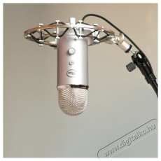 BLUE MICROPHONES Blue Yeti USB, Silver Fot&oacute;-Vide&oacute; kieg&eacute;sz&iacute;tők - Mikrofon - &Eacute;nek &eacute;s hangszer mikrofon - 524373
