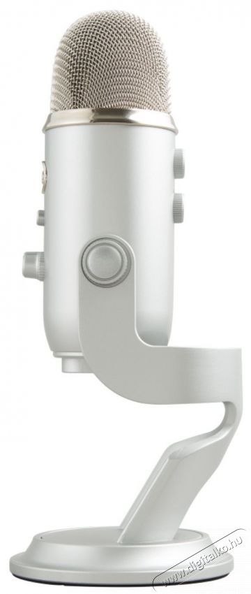 BLUE MICROPHONES Blue Yeti USB, Silver Fot&oacute;-Vide&oacute; kieg&eacute;sz&iacute;tők - Mikrofon - &Eacute;nek &eacute;s hangszer mikrofon - 524373