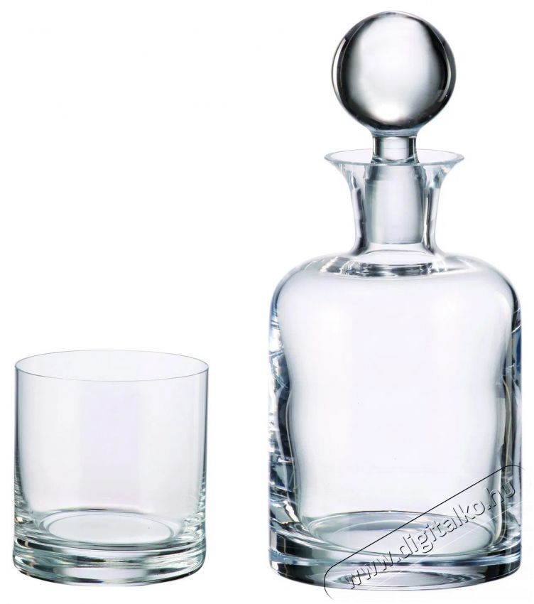 BOHEMIA ROYAL CRYSTAL Whisky szett 7 db BOHEMIA Konyhai term&eacute;kek - Egy&eacute;b / Konyhai kieg&eacute;sz&iacute;tő - 504711