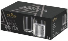 Bohemia Royal Crystal Anita 390 ml, vizespoh&aacute;r k&eacute;szlet, 6 darab Konyhai term&eacute;kek - Konyhai eszk&ouml;z - K&eacute;szlet / szett - 524383