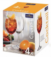 Bohemia Royal Crystal  Kokt&eacute;lospoh&aacute;r 4 db 590 ml Konyhai term&eacute;kek - Konyhai eszk&ouml;z - K&eacute;szlet / szett - 524396