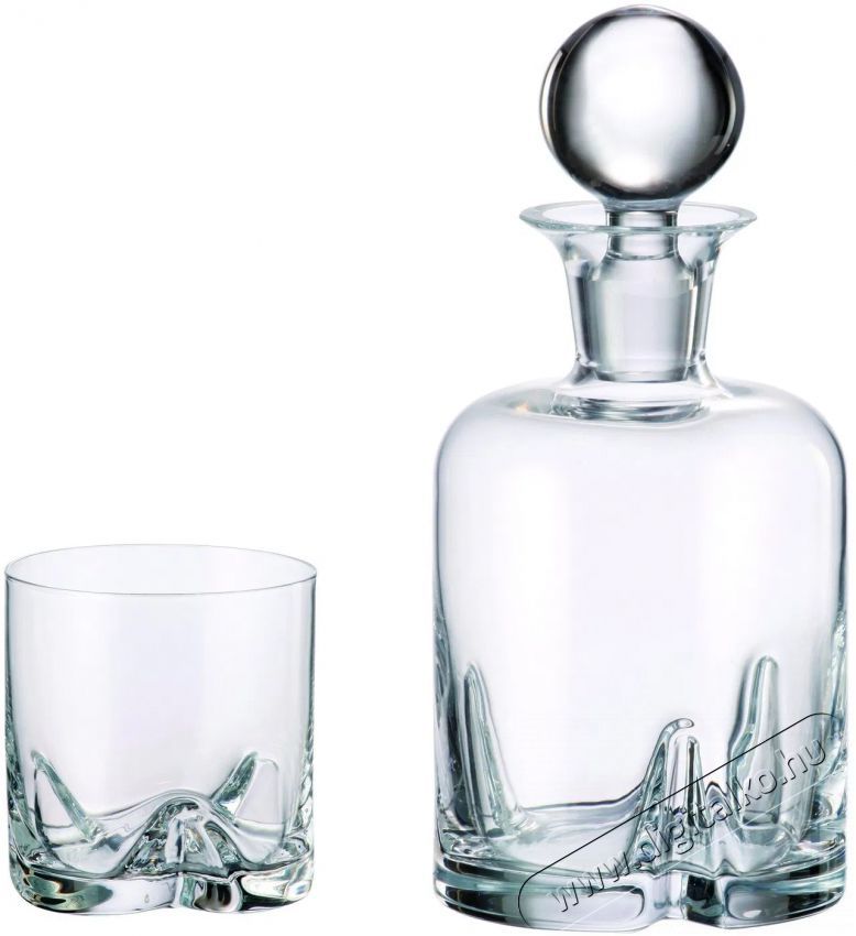 Bohemia Royal Crystal  TRIO Whisky k&eacute;szlet, 7 db Konyhai term&eacute;kek - Konyhai eszk&ouml;z - Egy&eacute;b konyhai eszk&ouml;z - 524410