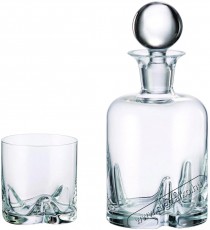 Bohemia Royal Crystal  TRIO Whisky k&eacute;szlet, 7 db Konyhai term&eacute;kek - Konyhai eszk&ouml;z - Egy&eacute;b konyhai eszk&ouml;z - 524410