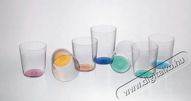 Bohemia Royal Crystal  Vizespoh&aacute;r 6 db 330 ml SIDRA, sz&iacute;nes alj Konyhai term&eacute;kek - Konyhai eszk&ouml;z - Egy&eacute;b konyhai eszk&ouml;z - 524413