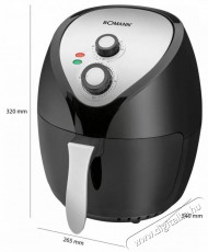 Bomann FR 6002 H CB forr&oacute;levegős s&uuml;tő Konyhai term&eacute;kek - Konyhai kisg&eacute;p (s&uuml;t&eacute;s / főz&eacute;s / hűt&eacute;s / &eacute;telk&eacute;sz&iacute;t&eacute;s) - L&eacute;gkever&eacute;ses főzőg&eacute;p / elektromos kukta / multifunkci&oacute;s s&uuml;tő - 377685