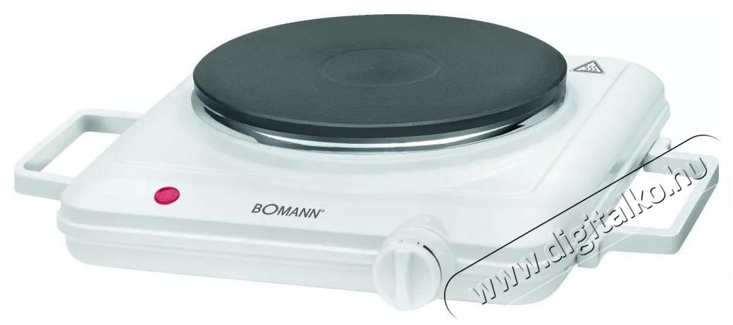 Bomann EKP 5027 CB főzőlap Konyhai term&eacute;kek - S&uuml;tő-főzőlap, tűzhely (szabadon&aacute;ll&oacute;) - Elektromos főzőlap (szabadon&aacute;ll&oacute;) - 493475