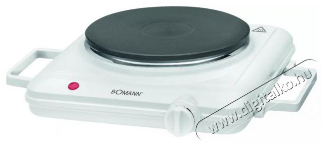 Bomann EKP 5027 CB főzőlap Konyhai term&eacute;kek - S&uuml;tő-főzőlap, tűzhely (szabadon&aacute;ll&oacute;) - Elektromos főzőlap (szabadon&aacute;ll&oacute;) - 493475